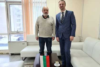 Встреча заместителя главы посольства с представителем болгарской общности города Талдыкорган